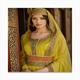 Islamic Woman Canvas Print