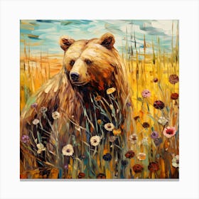 Bear Wild Canvas Print