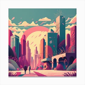 Cityscape Canvas Print