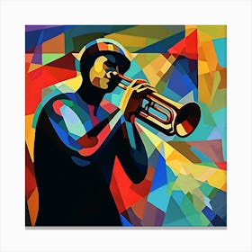 Jazz Musician 89 Canvas Print