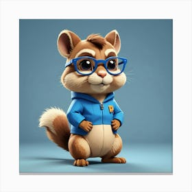 Alvin And The Chipmunk 4 Canvas Print