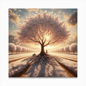 Cherry Blossom Tree 1 Canvas Print