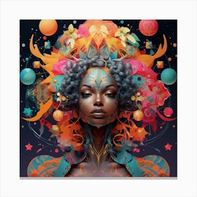 Afrofuturism 3 Canvas Print