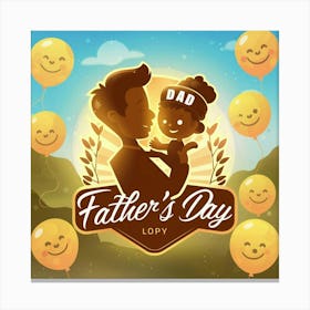 Father'S Day 1 Canvas Print