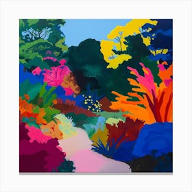 Colourful Gardens Lewis Ginter Botanical Garden Usa 1 Canvas Print