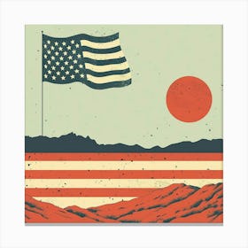 A Usa Minimal Illustration 1720003974 1 Canvas Print