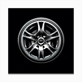 Car Wheel Tire Rim Automotive Vector Logo Design Transportation Vehicle Alloy Radial Rub (5) Canvas Print