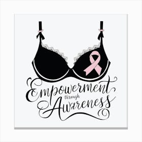 Breast Cancer Awareness Canvas Print