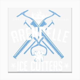 Arendelle Ice Cutters Canvas Print