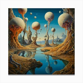 'The Spheres' Canvas Print