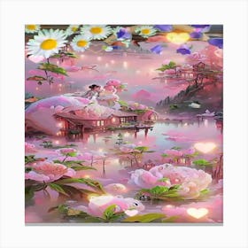 Asian Village Canvas Print