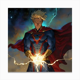 Superman Canvas Print