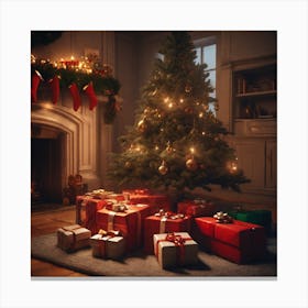 Christmas Tree 49 Canvas Print