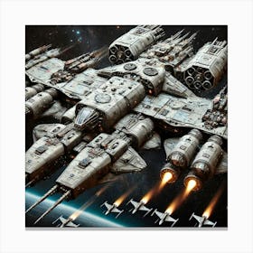 Phoenix Class Bomber Canvas Print