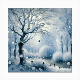 Winter Forest 2 Canvas Print