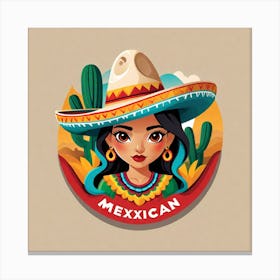 Mexican Logo Design Targeted To Tourism Business 2023 11 08t195115 Canvas Print