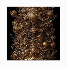 Rich Medieval Design  Canvas Print