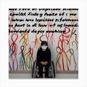 Creative Practice with Unseen Disability 3 Canvas Print