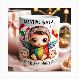 Creative Baby 1 Canvas Print