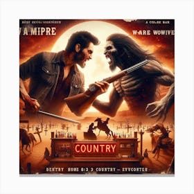 Vampire Country Canvas Print