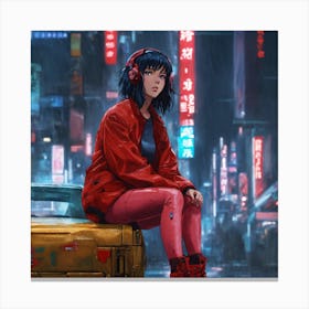 Ghost In The Shell 3 Canvas Print