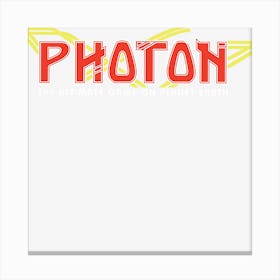 Photon Canvas Print