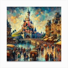 Disneyland, France 5 Canvas Print