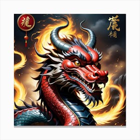 Chinese Dragon Canvas Print