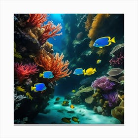 Coral Reef 5 Canvas Print