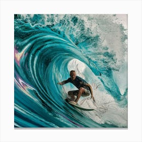 'Surfing' Canvas Print