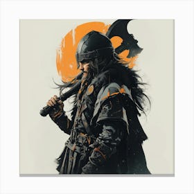 The Ember Warden Canvas Print