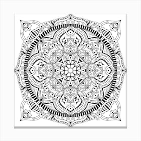 Mandala Art 1 Canvas Print