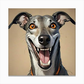 Greyhound Canvas Print