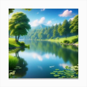 Landscape Wallpaper 9 Canvas Print