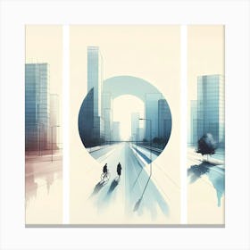 Cityscape 18 Canvas Print