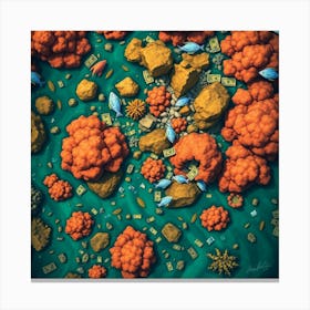 Coral Reef12 Canvas Print