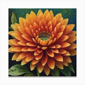 Dahlia 8 Canvas Print