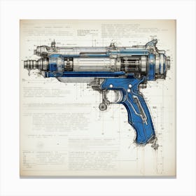 Ncmoore Rail Gun Canvas Print
