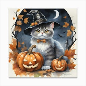 Halloween Pumpkins 8 Canvas Print