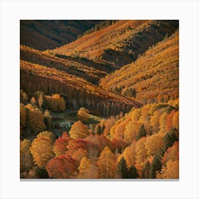 Autumn In The Mountains Canvas Print