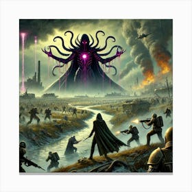 Ignis Luporum Episode 8 Scene Canvas Print