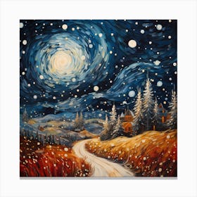 Christmas Canvas Echo Canvas Print