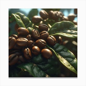 Coffee Beans 149 Canvas Print