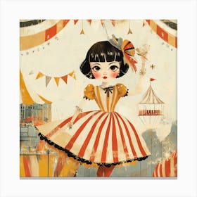 Circus Girl 1 Canvas Print