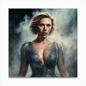 Scarlett Johansson 7 Canvas Print