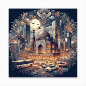 Taj Mahal 1 Canvas Print