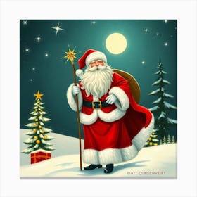 Santa Claus Canvas Print