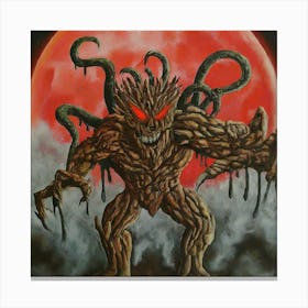 Monstrous Creature 6 Canvas Print