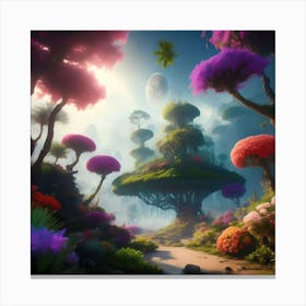 Fairytale Forest 1 Canvas Print