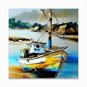 Fishing Boat Canvas Print